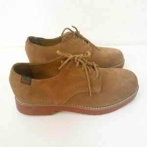 NEW Bass L Exeter Suede Leather Oxfords Lace Up